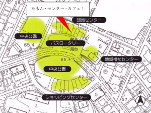 カフェの地図